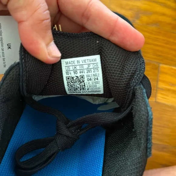 New! Adidas Samba ADV black/grey size 10 1/2 - Picture 5 of 5